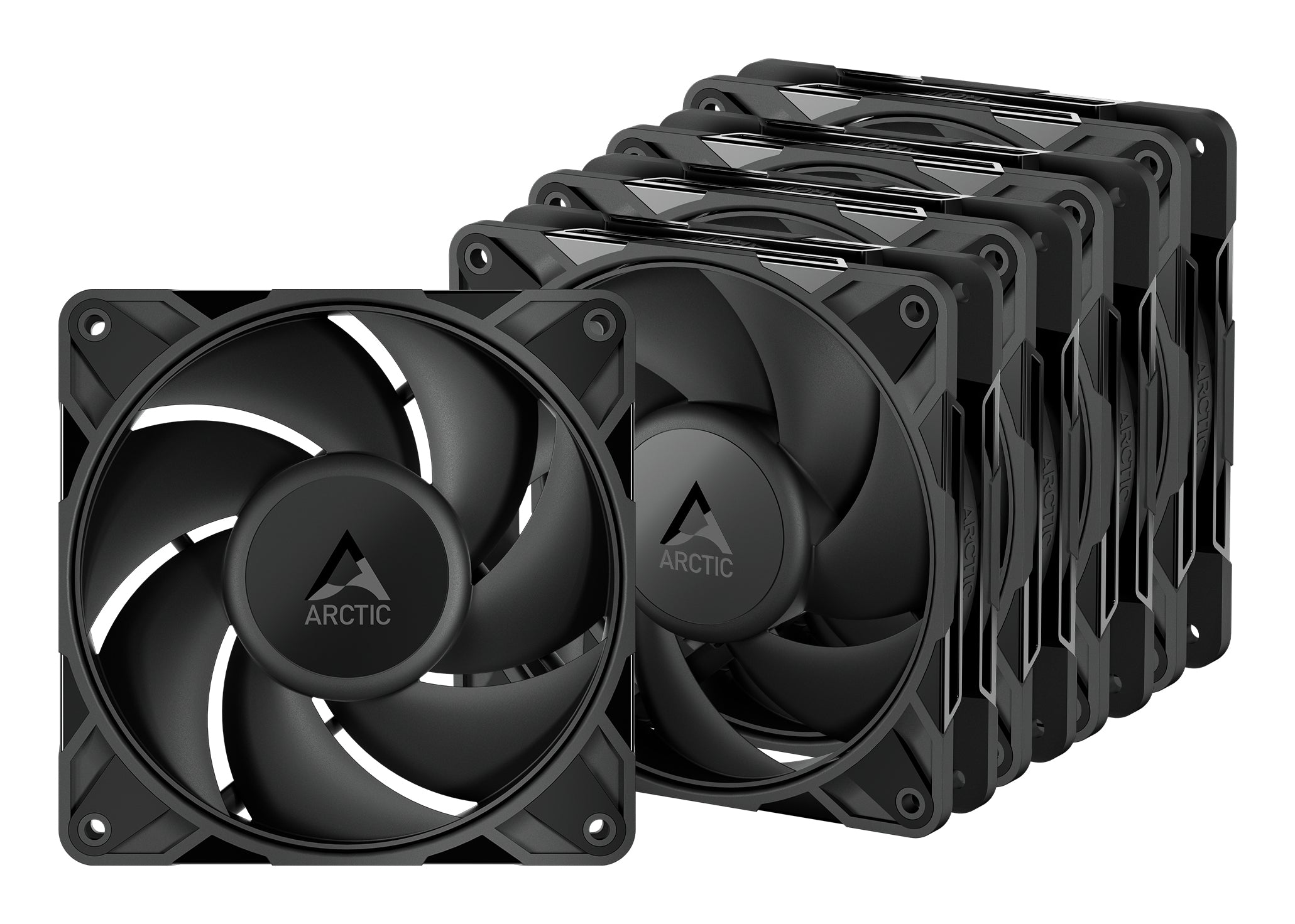 ARCTIC Freezer P12 Pro PST - 5 Pack Boitier PC Ventilateur 12 cm Noir 5 pièce(s)
