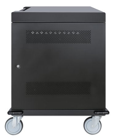 Manhattan Chariot de charge (armoire) 32 appareils, charge via adaptateurs secteur (EU) internes (installer les câbles d