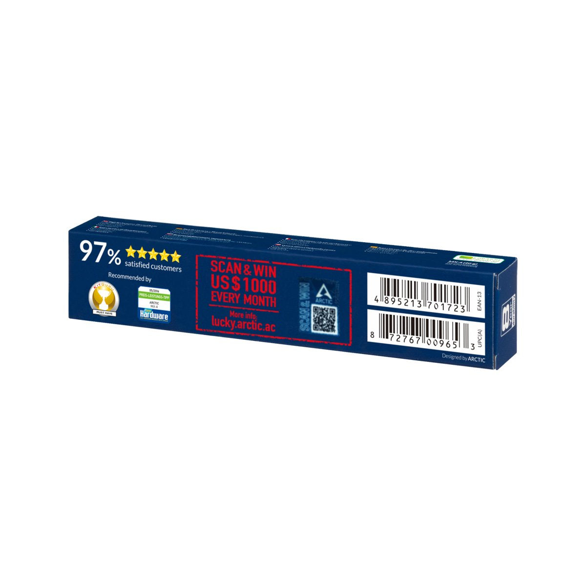 ARCTIC MX-4 combiné de dissipateurs thermiques Pâte thermique 8,5 W/m·K 20 g