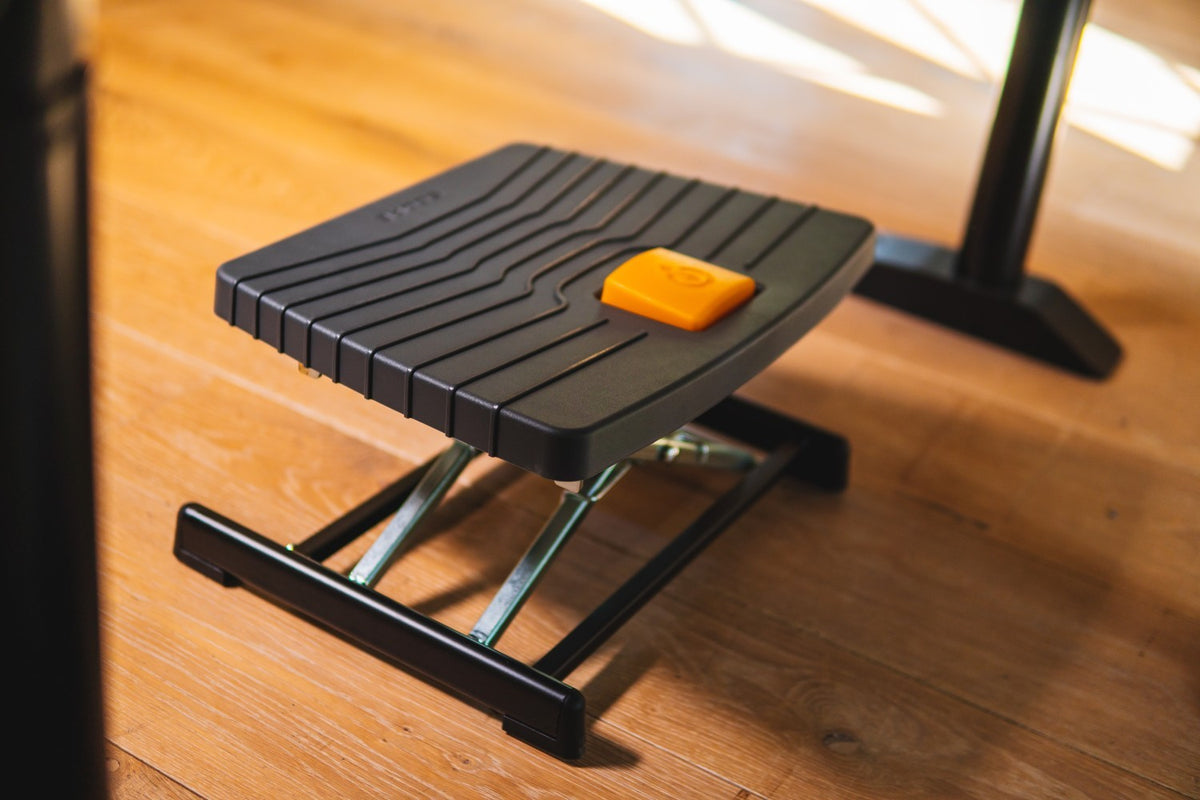 Repose-pieds Pro 952, Noir, Gris, Orange