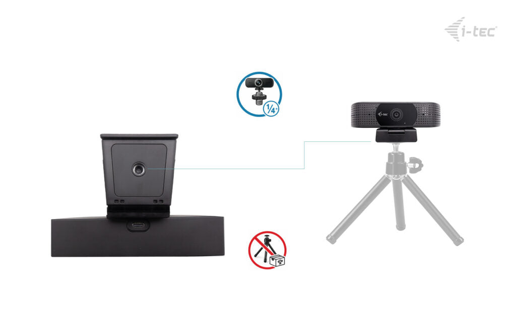 i-tec SOLOMON 500 4K PDAF Webcam