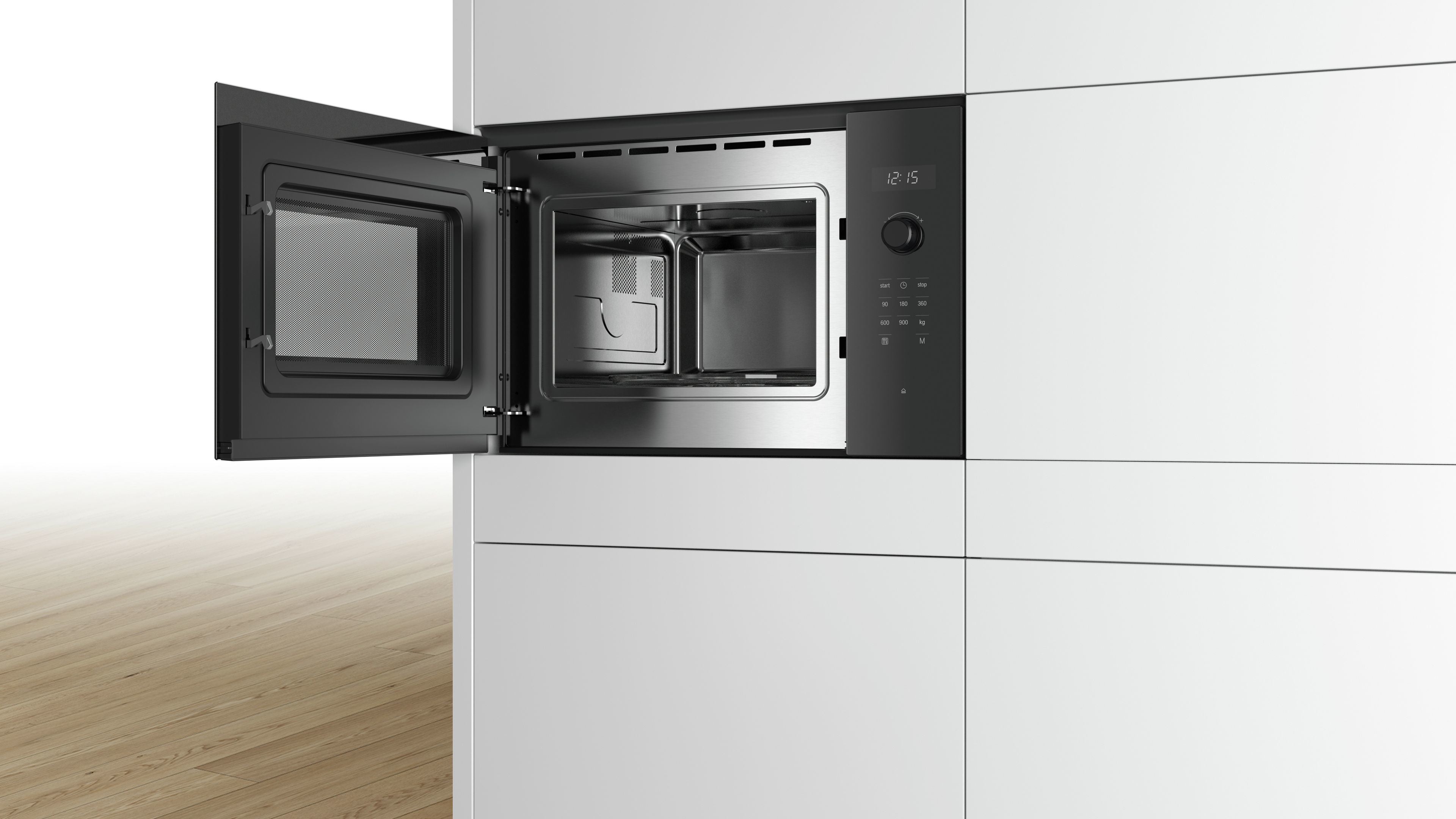 Bosch Bosch Serie 6 BFL554MB0 micro-onde Noir Micro-onde simple Intégré 25 L 900 W