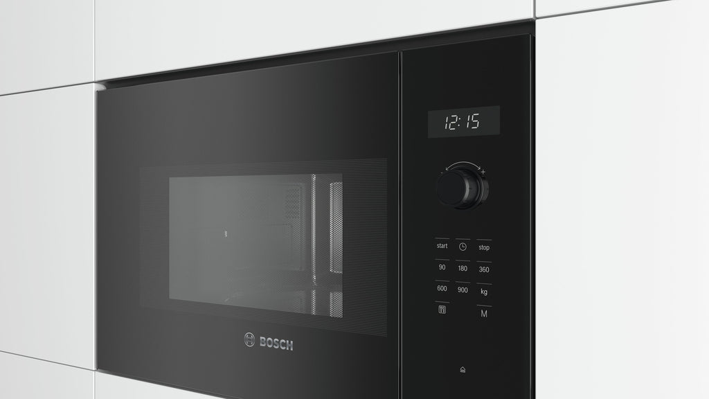 Bosch Bosch Serie 6 BFL554MB0 micro-onde Noir Micro-onde simple Intégré 25 L 900 W