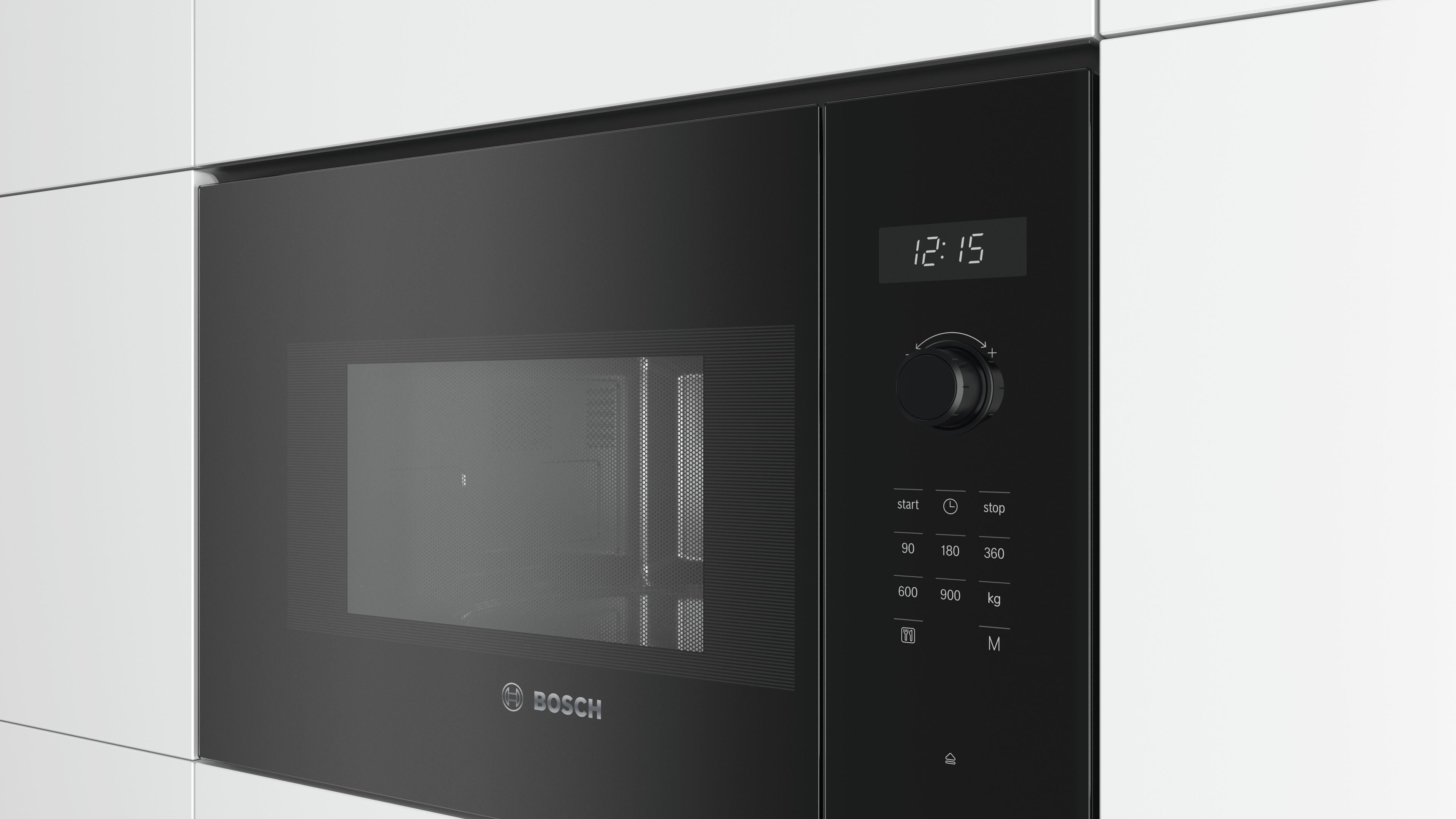 Bosch Bosch Serie 6 BFL554MB0 micro-onde Noir Micro-onde simple Intégré 25 L 900 W