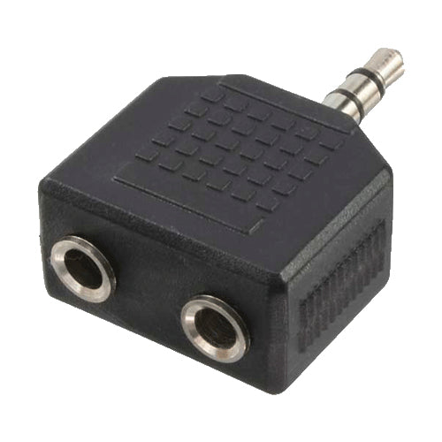LogiLink CA1002 Adaptateur Audio 3.5mm vers 2x3.5mm, Noir