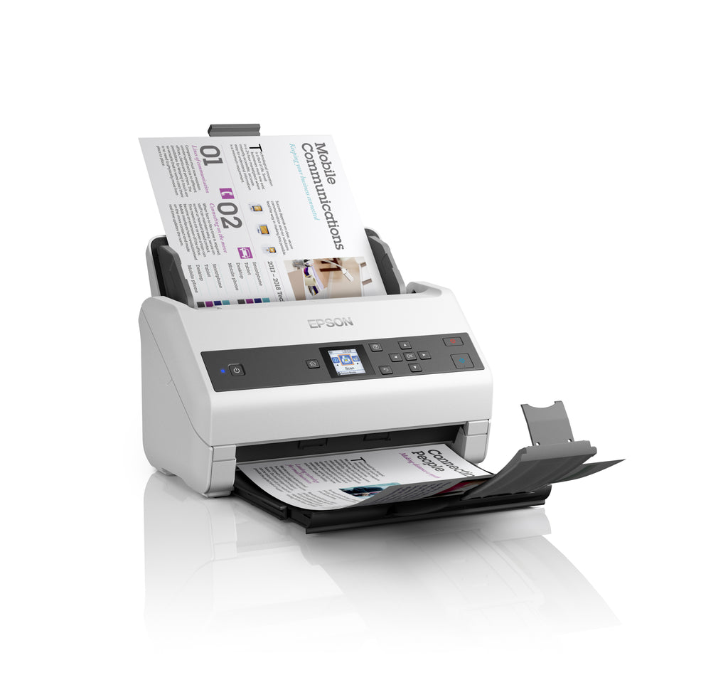 Epson WorkForce DS-970 Alimentation papier de scanner 600 x 600 DPI A4 Gris, Blanc