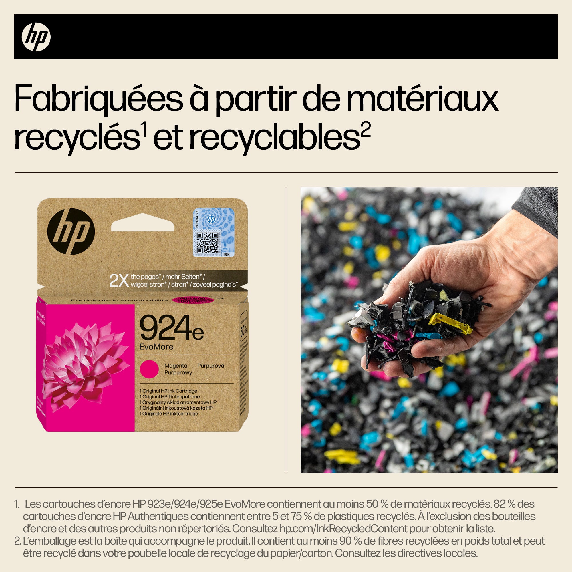 HP 924e Cartouche d’encre authentique Magenta EvoMore