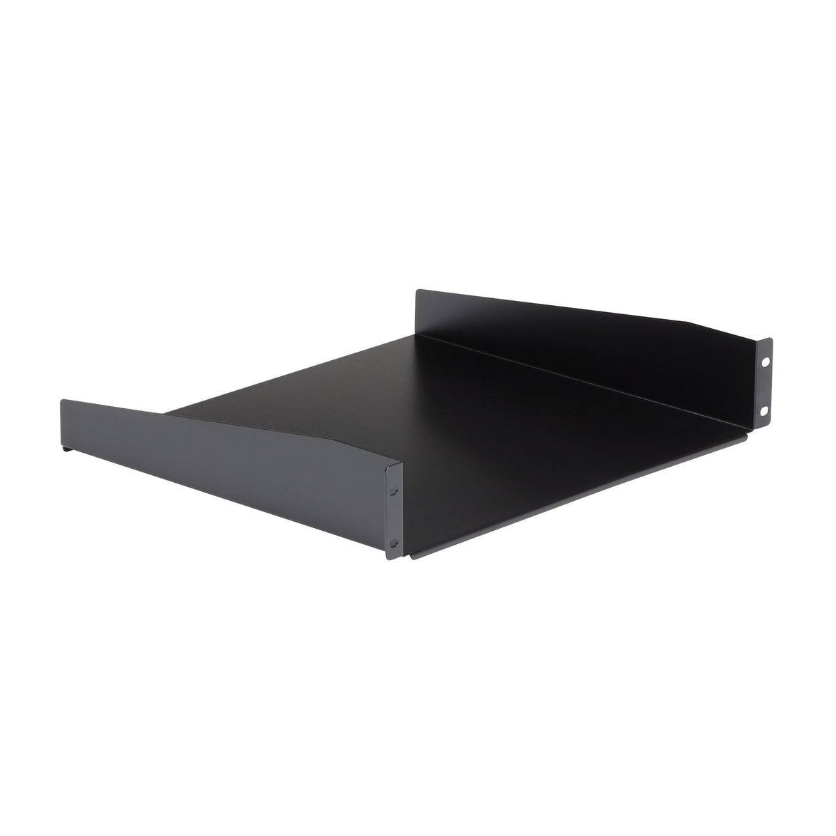 StarTech.com Étagère Rack Serveur 2U Universelle 19", Acier Haute Résistance, 20kg, Profondeur 16", Noir