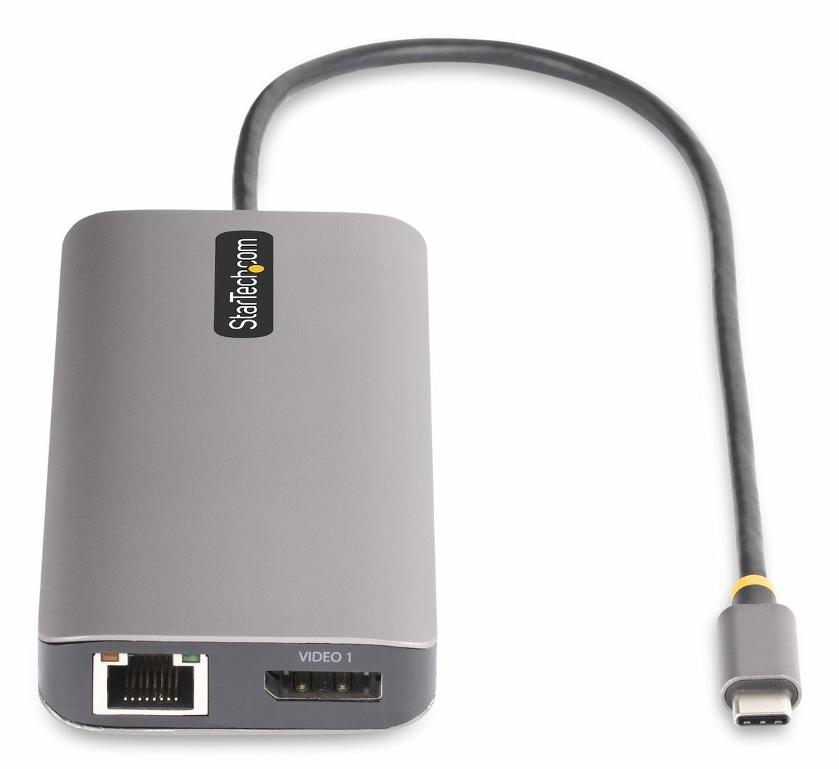 StarTech.com Adaptateur Multiport USB-C Triple Moniteur, Double HDMI et DisplayPort 4K 60Hz/30Hz, Hub USB 4 Ports, 100W 