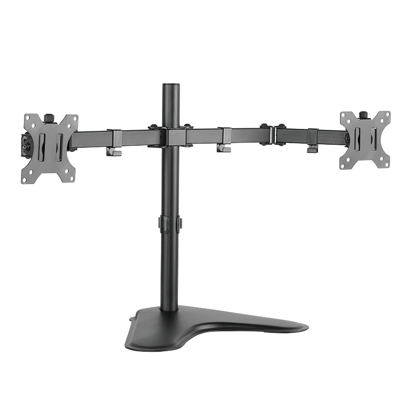 LogiLink BP0045 support d'écran plat pour bureau 81,3 cm (32") Noir, Acier inoxydable