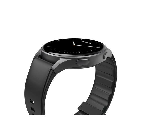 Hama Smartwatch 8900 3,63 cm (1.43") AMOLED 45 mm Numérique 466 x 466 pixels Écran tactile Noir GPS (satellite)