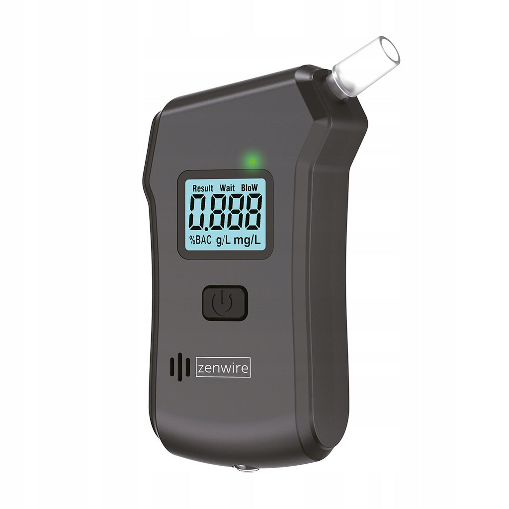 Alcootest numérique professionnel de police, alcootest domestique, lampe torche, 5 embouts, Zenwire MR806