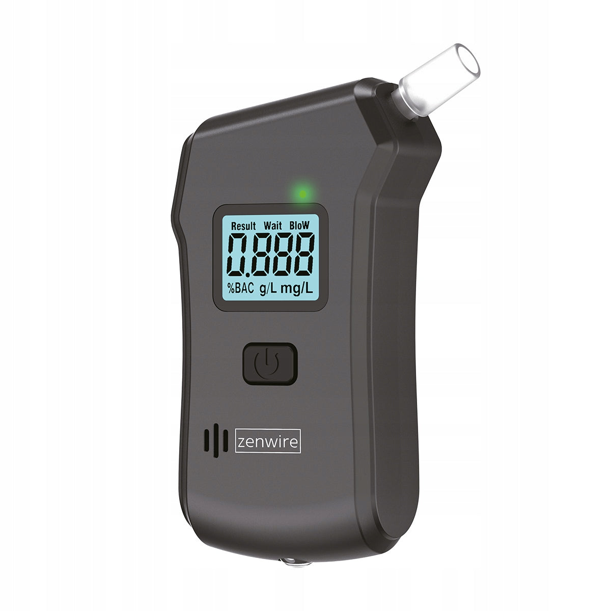 Alcootest numérique professionnel de police, alcootest domestique, lampe torche, 5 embouts, Zenwire MR806
