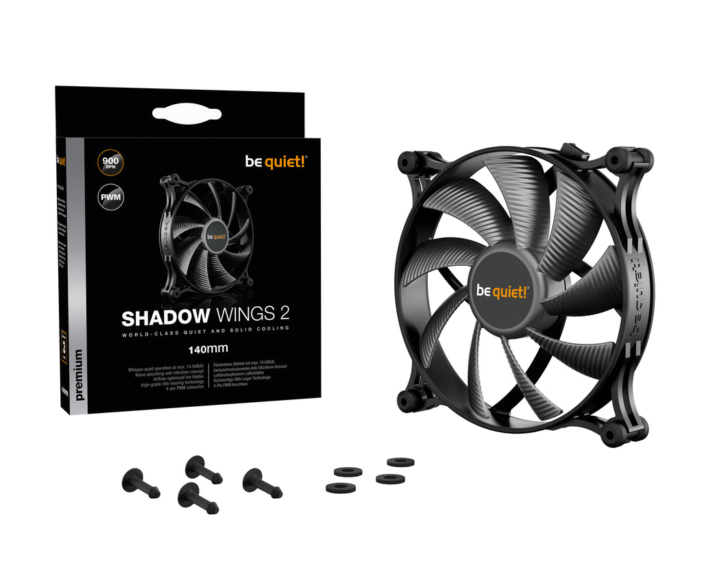 be quiet! Shadow Wings 2 140 mm PWM | Ventilateur PC