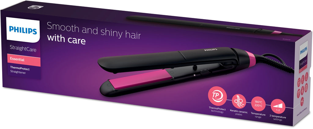 Philips StraightCare Essential BHS375/00 Lisseur ThermoProtect