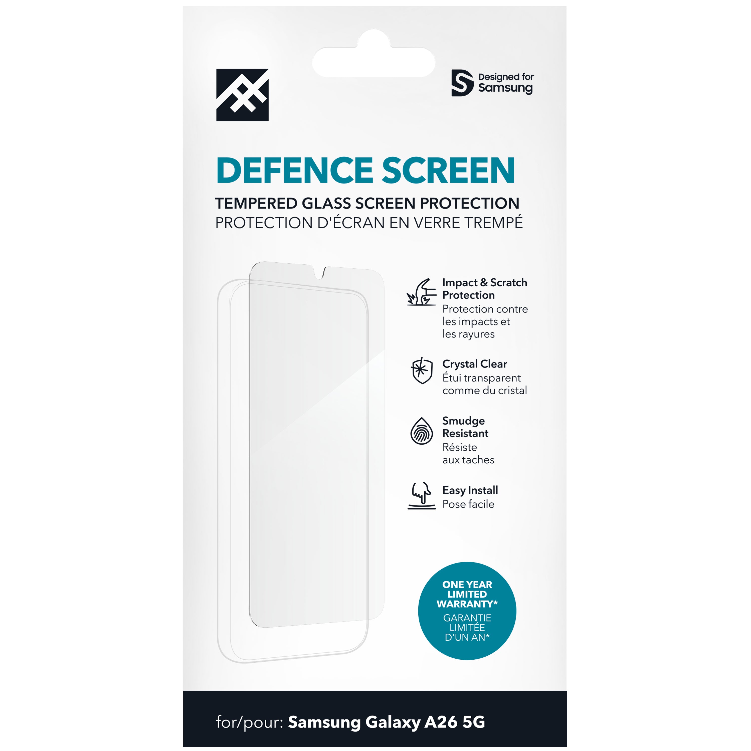 IFROGZ IFROGZ Defence Screen Protection d'écran transparent Samsung 1 pièce(s)