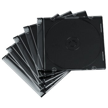 Hama CD Slim Jewel Case, pack 50 Pcs 1 disques Transparent