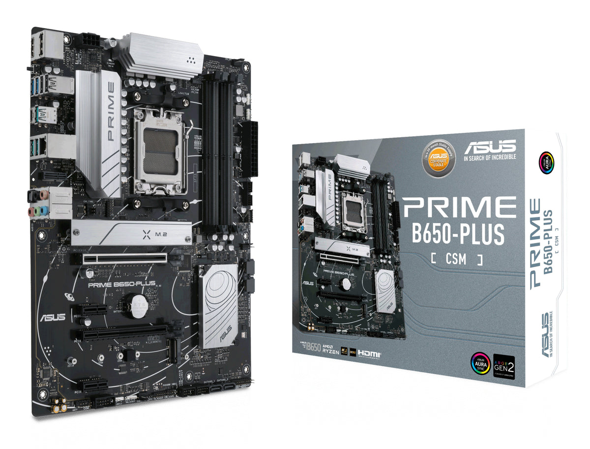 ASUS PRIME B650-PLUS-CSM AMD B650 Emplacement AM5 ATX