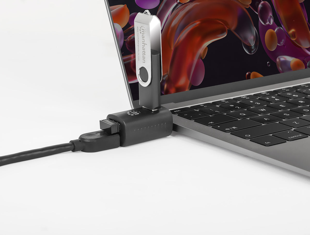 Manhattan Hub USB-C 3 ports ultra compact, 1x USB 3.0 5 Gbit/s et 2x USB 2.0 480 Mbit/s