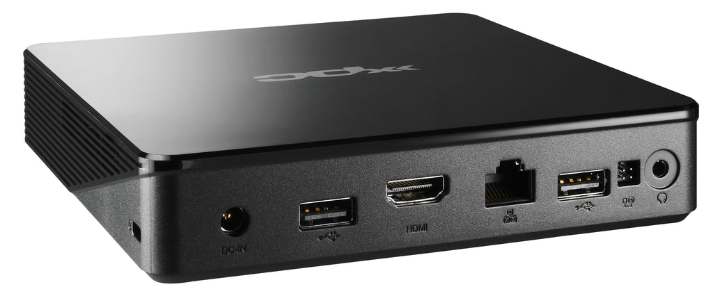 Shuttle XPC nano NS02EV2 PC/poste de travail Rockchip RK3368 2 Go DDR3L-SDRAM 16 Go eMMC Android 8.1 Nettop Mini PC Noir