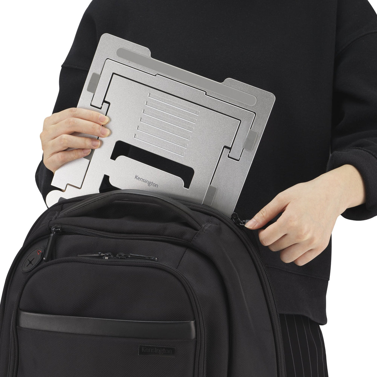 Kensington Rehausseur Easy Riser Aluminium pour ordinateur portable