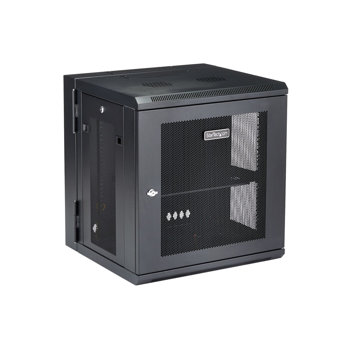 StarTech.com Armoire Réseau Murale 12U 19" avec Étagère 1U et 4 Montants