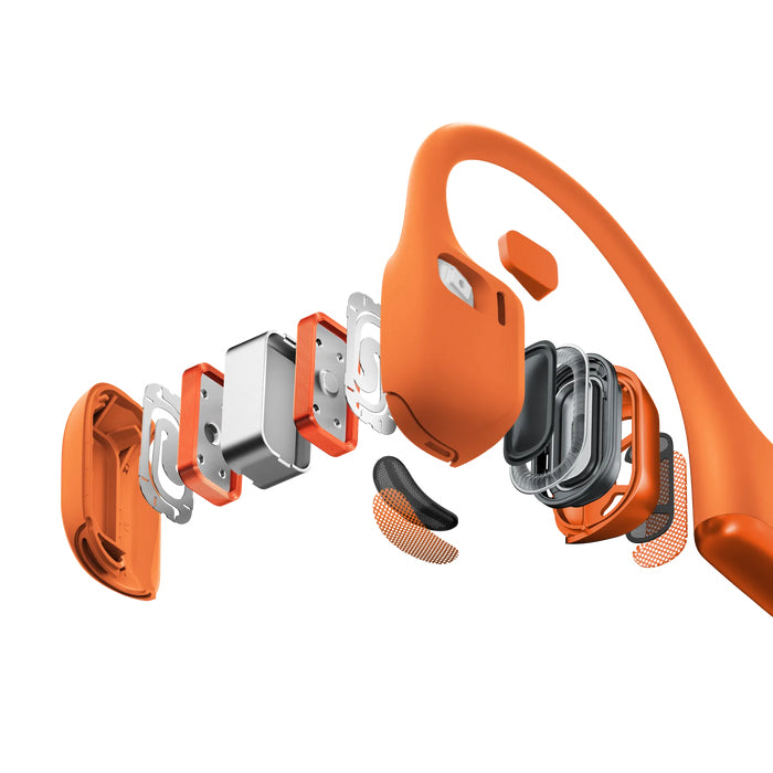 SHOKZ OpenRun Pro 2 Casque Sans Fil Bluetooth Sport avec Crochets Auriculaires, Orange