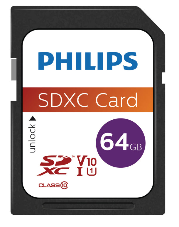 Philips FM64SD55B 64 Go SDXC UHS-I Classe 10