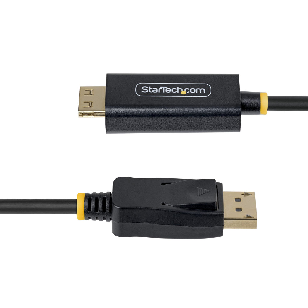 StarTech.com Câble Adaptateur DisplayPort vers HDMI 1m, 4K 60Hz, HDR, Connecteurs à Verrouillage