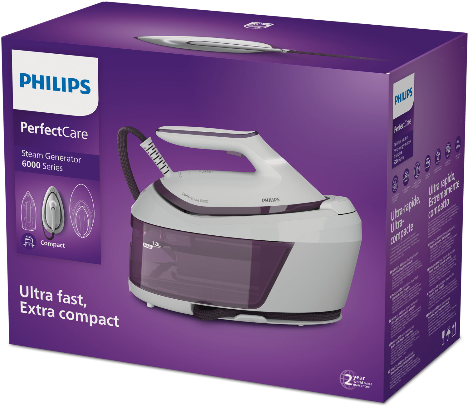 Philips 6000 series PerfectCare PSG6020/30 Centrale vapeur