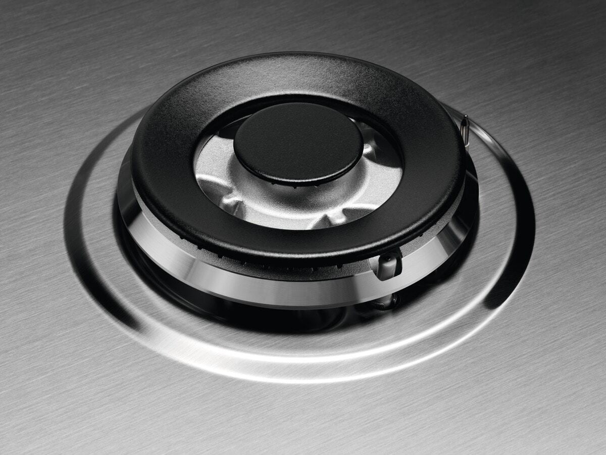 AEG HGB64420SM Acier inoxydable Intégré 60 cm Gaz 4 zone(s)