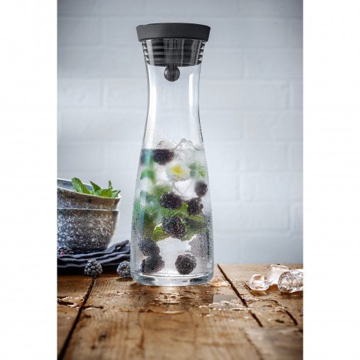 WMF 0617706610 Carafe à décanter 1 L Noir, Transparent