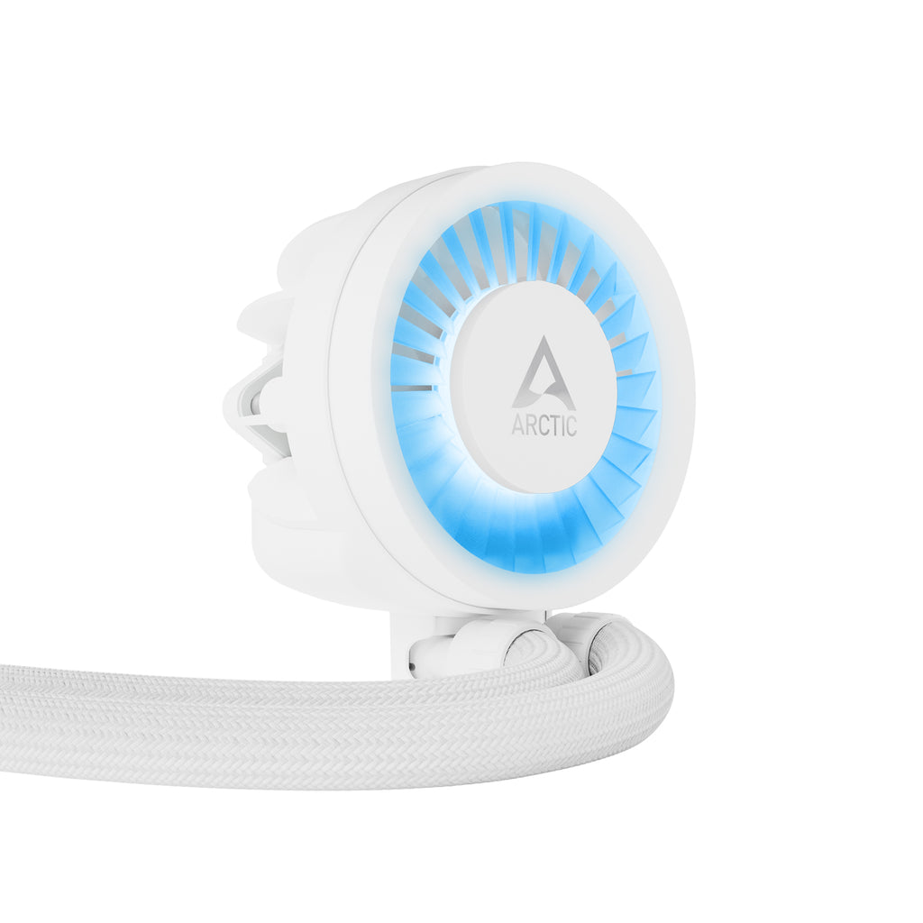 ARCTIC Liquid Freezer III 280 A-RGB Refroidisseur de Liquide Tout-en-un, 14 cm, Blanc