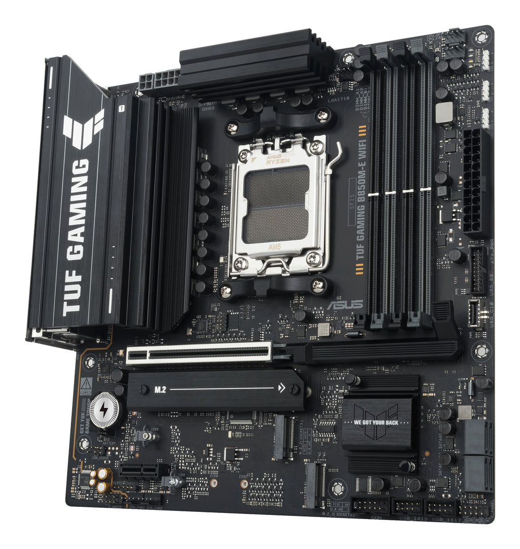 ASUS TUF GAMING B850M-E WIFI Carte Mère AMD B850 Socket AM5 micro ATX