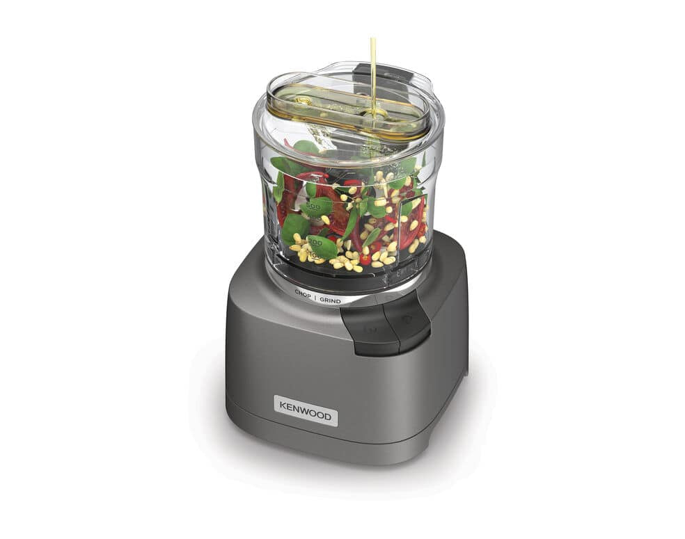 Kenwood CHP80.000SI Hachoir Électrique 0,5 L 800 W, Argent