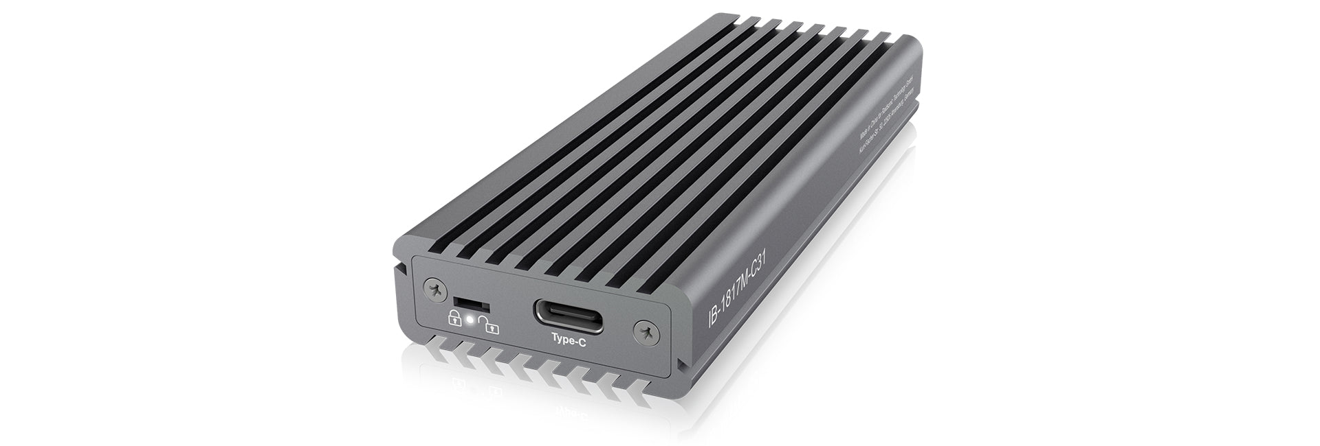 ICY BOX IB-1817M-C31 Enceinte ssd Gris M.2