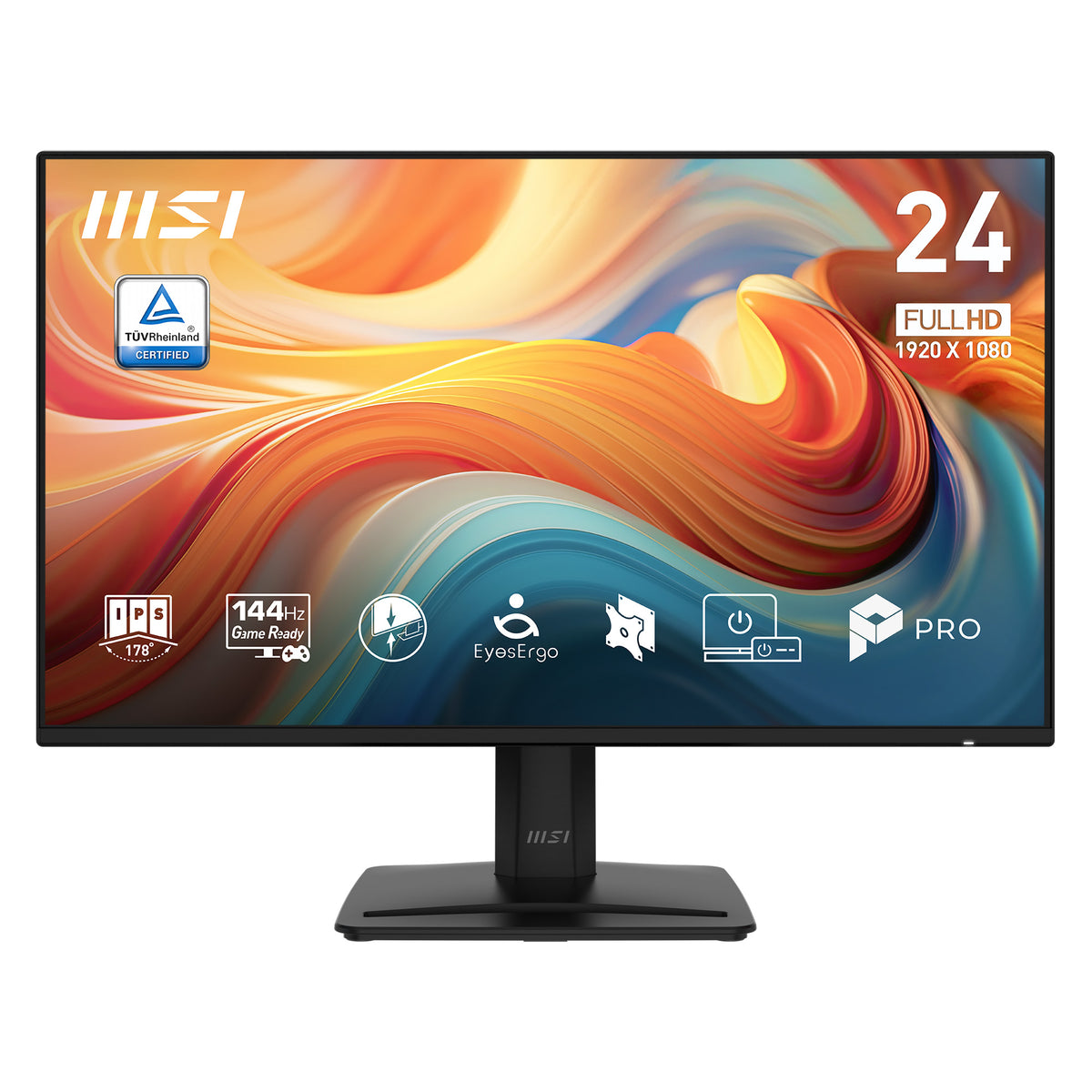 MSI Pro MP242 E14A écran plat de PC 60,5 cm (23.8") 1920 x 1080 pixels Full HD LCD Noir
