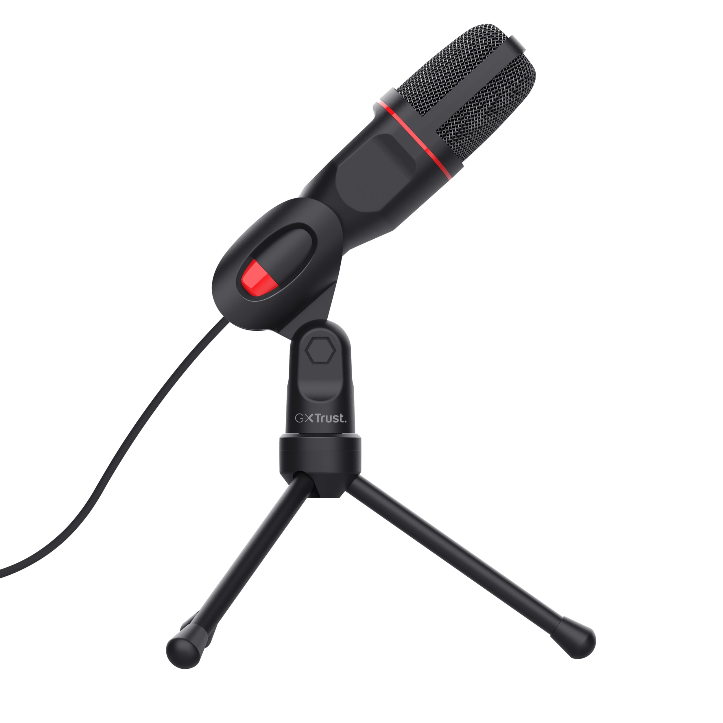 Trust GXT 212 Noir, Rouge Microphone de PC
