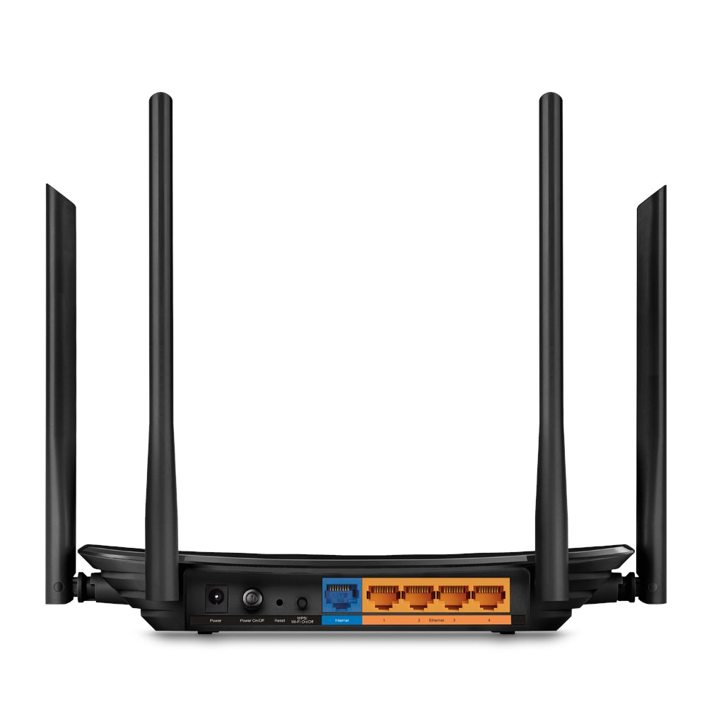 TP-Link Archer C6 routeur sans fil Gigabit Ethernet Bi-bande (2,4 GHz / 5 GHz) Noir