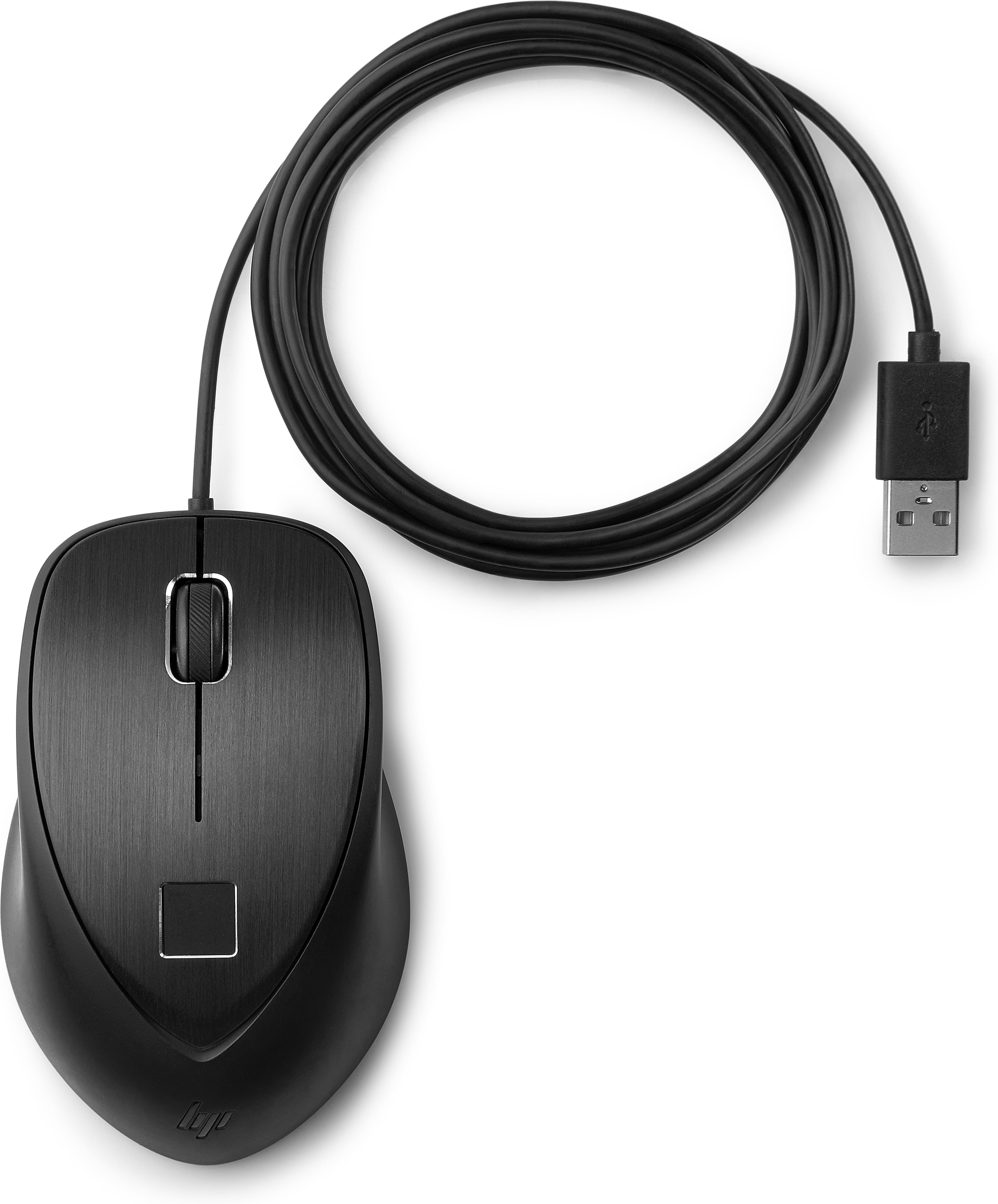 HP Souris USB avec lecture des empreintes digitales
