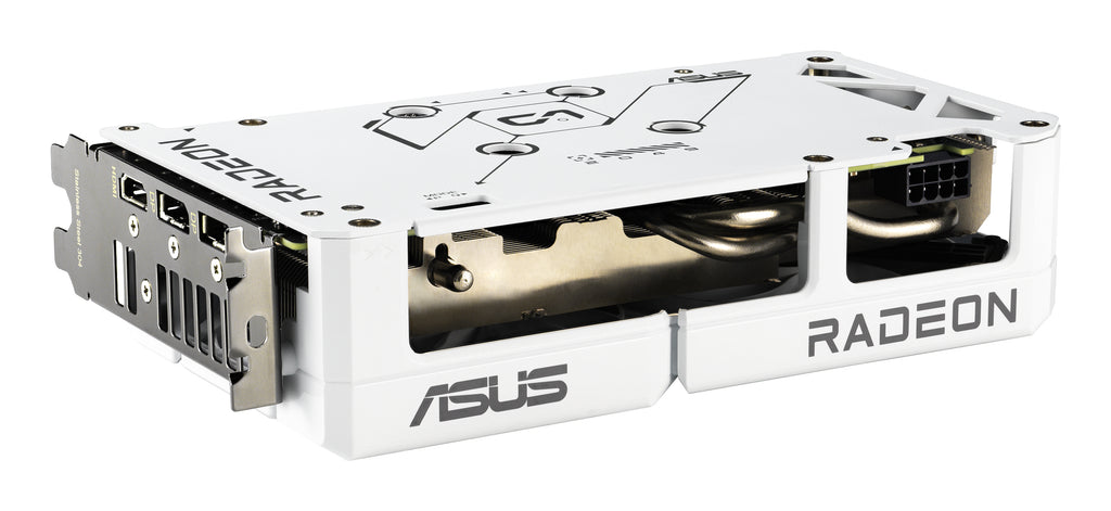 ASUS Dual Radeon RX 9060 XT 16 Go GDDR6 White