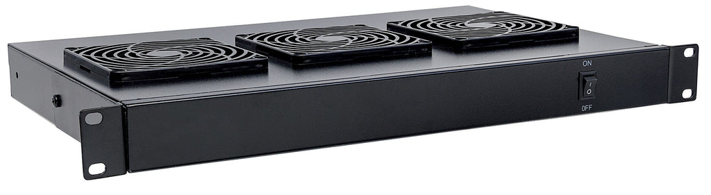 Intellinet Unité de ventilation à 3 ventilateurs pour racks 19", 1U, noire, garantie à vie - vue 2