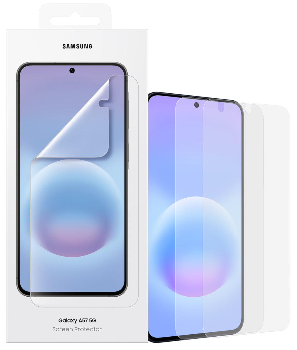 Samsung EF-UA576CTEGWW écran et protection arrière de téléphones portables Protection d'écran transparent 2 pièce(s)