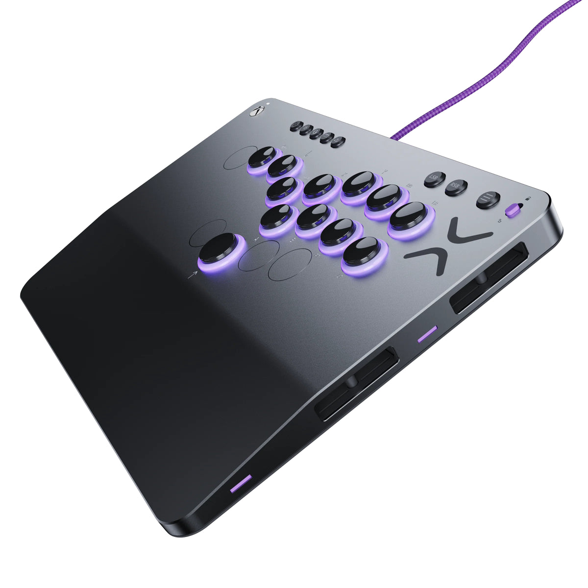 Turtle Beach Victrix Pro KO sans levier Fight stick Gris Édition. Sous licence officielle Xbox avec boutons Cherry MX Sp