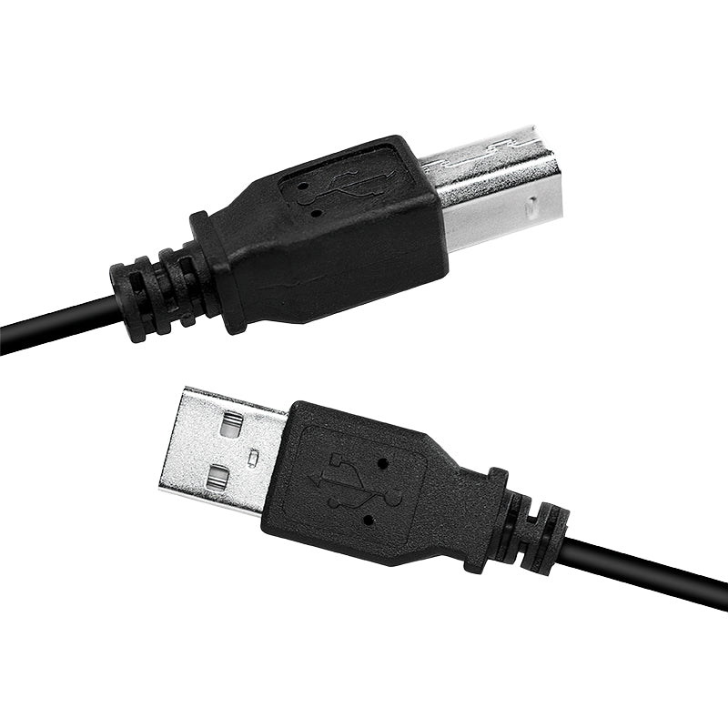 LogiLink CU0007B câble USB USB 2.0 2 m USB A USB B 0,48 Gbit/s Noir