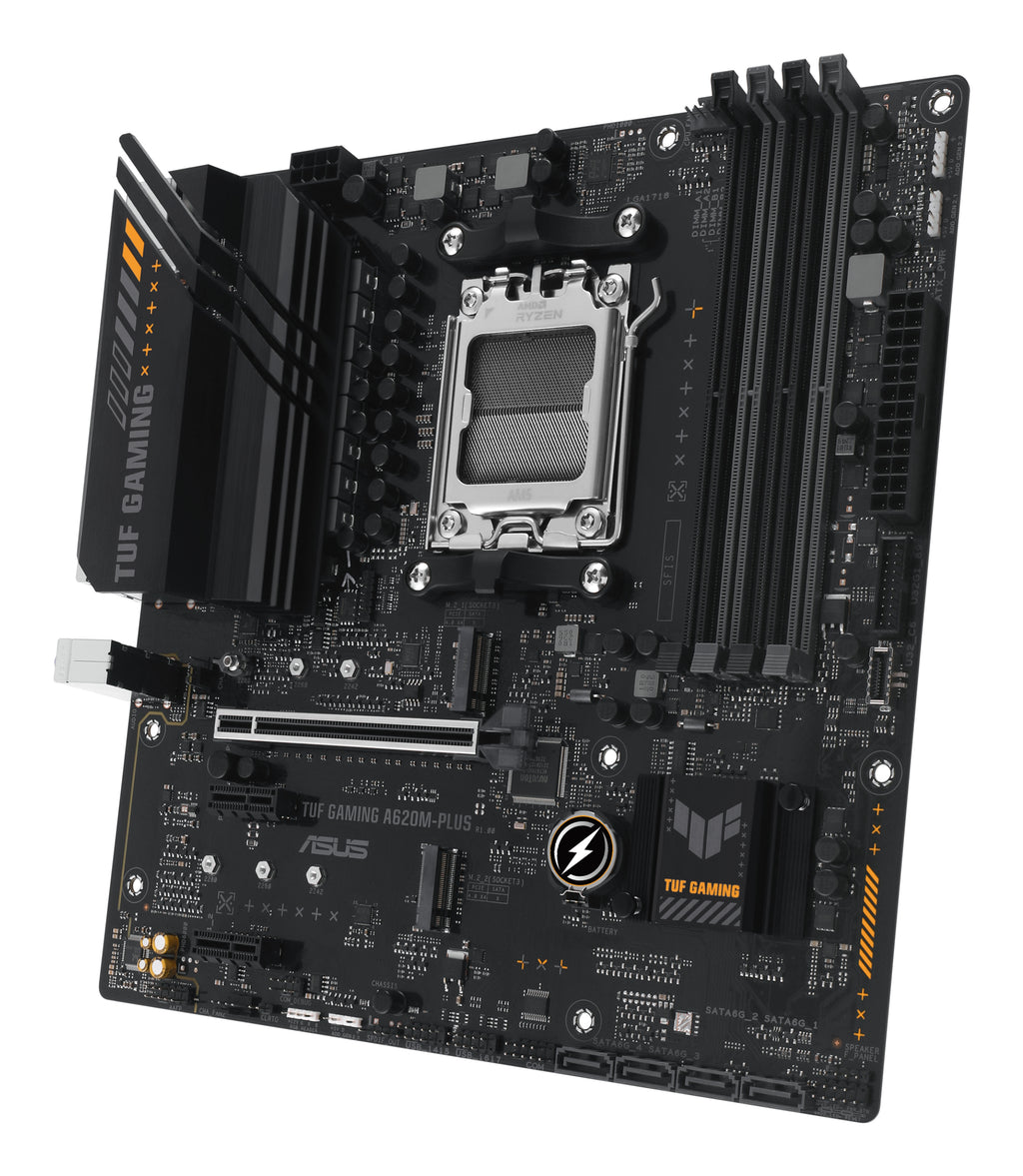 ASUS TUF GAMING A620M-PLUS AMD A620 Emplacement AM5 micro ATX - vue 5