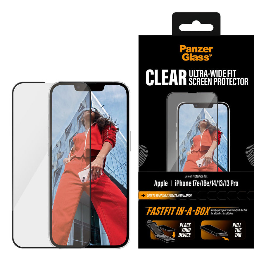 PanzerGlass PG65668 écran et protection arrière de téléphones portables Protection d'écran transparent Apple 1 pièce(s)