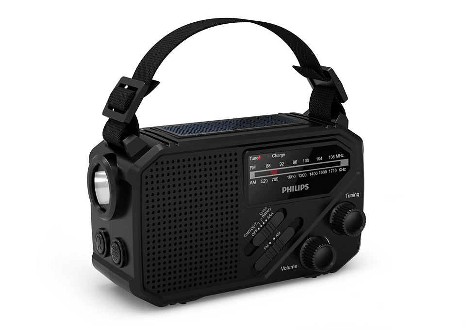 Philips TAR1609/00 Radio portable Analogique et numérique Noir