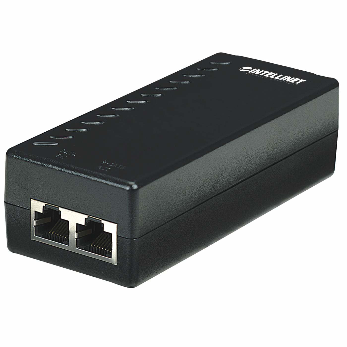 Intellinet Injecteur Power over Ethernet (PoE), 1 port, 48V DC, conforme IEEE 802.3af, Alimentation par Ethernet, garantie de 3 ans