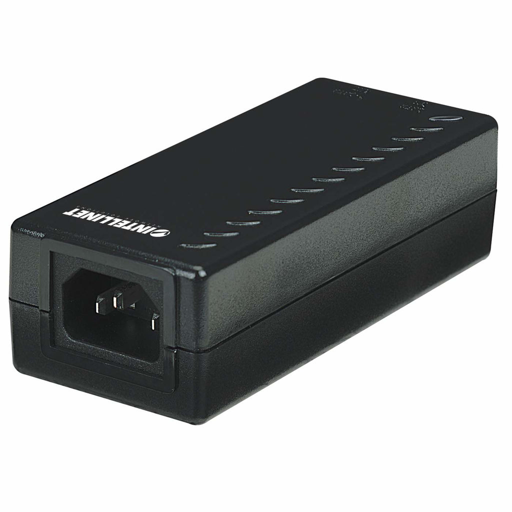 Intellinet Injecteur Power over Ethernet (PoE), 1 port, 48V DC, conforme IEEE 802.3af, Alimentation par Ethernet, garantie de 3 ans
